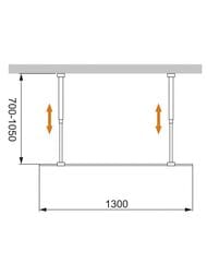 ������� ����������� CEZARES LIBERTA (1300�1950) L-2-130-C-Cr ������ ����������,������� ����, 2 �����