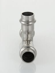 Пресс тройник VALTEC 22х22х22, нерж. сталь VTi.931.I.222222