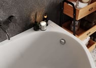 Ванна акриловая VAGNERPLAST HAPI 170 L (1700х1100х450) угловая, левая VPBA170HAP3LX-04