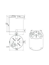 ������� ������� ��� 5000� � (2145�1825�1825) �������  107.5004.101.0