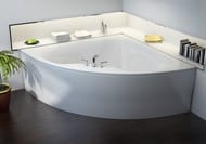 Ванна угловая симметричная Astra-Form Виена 01010071 (1500х1500х670) иск. камень, ножки, цвет: RAL