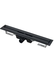 Душевой лоток Alcaplast APZ1BLACK-750 с сифоном L=750мм Н=100мм нерж.ст, для перфор.решетки