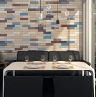 Плитка настенная KERAMA MARAZZI Баттерфляй (85х285) белая глянцевая 2828 (кв.м.)