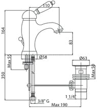 ��������� CEZARES ELITE LSM1-02-Nc ��� �����������, ������������, ������ ������, ������/����� ����