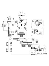 �������� ��� ����������� ���� Omoikiri � ������������� ��������� WK-1C GB ������ 4956760