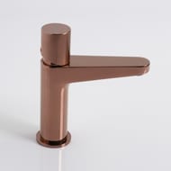 Смеситель для раковины WasserKRAFT Paar 8803 однозахватный, низкий излив, цвет: розовое золото
