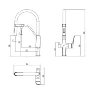 ��������� ��� ����� Lemark COMFORT LM3074C-Gray ������ �����, ����� ��� �������� ����, �����/����
