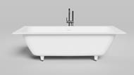 Ванна встраиваемая Salini Orlanda Axis Kit 190 103311MF  1911х800х600 S-Sense, RAL полностью матов
