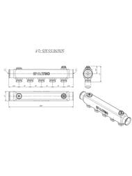  VALTEC 1"  5   3/4" . / 50  VTc.505.SS.060505