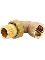 Сгон (американка) VIEGA 1"Нх1"В угловой, плоское уплотнение, бронза арт. 348 687