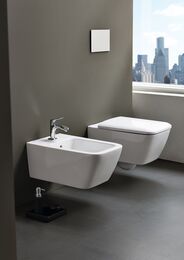 Унитаз подвесной Geberit iCon Square (350х540х335) безободковый 201950000