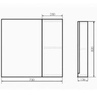 �������-���� COMFORTY ���� 75 (730�800�140) ���������, ��� �������� 00-00008473