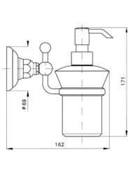 ������� ��� ������� ���� Nicolazzi Classica C1489CR ��� ���������, ����� ��������/���� C1489CR
