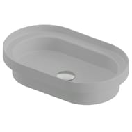 Раковина ArtCeram Fuori Scala 350х580 врезная/накладная, серо-оливковый TFL033 15; 00