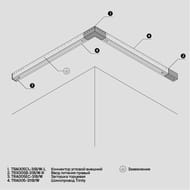 �������� �������� Maytoni Trinity (�������) TRA005EC-31B ������, 1��, ������