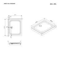   AM.PM Gem Square (1000800150)  ,  W90T-404-100280W