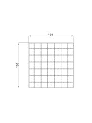 ������� �������� ACO "��������������" 168�168�25 �� AISI 304 408090