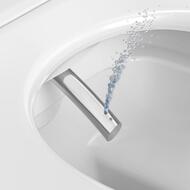Унитаз подвесной Duravit D-Neo 375х580х400 безободковый, с функцией биде, белый 654000012004300