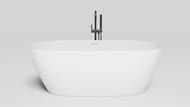 Ванна отдельностоящая Salini Sofia S-Sense 102516G 1700х800х605 иск. камень, белый глянец