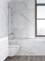 Керамогранитная плитка Laparet Ceradim Calacatta Superior (600х1200) белый 9999304486  (кв.м.)