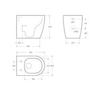 ������ ���������� BelBagno Marino (355�520�420) ������������, �������������� ������, ����� BB105CBR