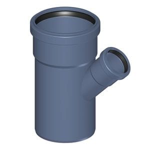 Тройник Poloplast 110х50х45°, канализационный, арт.P2224