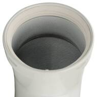 Элемент дымохода отвод 90° п/м D80 STOUT SCA-0080-000090