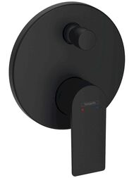 Смеситель для ванны Hansgrohe Rebris E 72469670 встраиваемый, однозахватный, EN1717, матовый черный — миниатюра 1