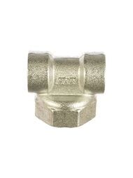 Тройник FAR 1"Вх1/2"Вх1/2"В для коллекторов, хромированный, FK 4060 112
