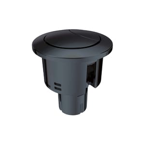 Кнопка слива для арматуры IDDIS 2-ур, 38 мм, черный матовый 92038MB2AR