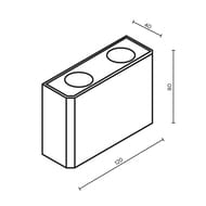 ������������� ��������� Maytoni Show (���) O433WL-L4GF3K, 3000K 4�� IP 54, ������