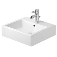 Умывальник DURAVIT VERO 500х470х175 отверстие под смеситель, перелив 0454500000