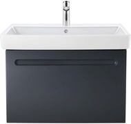Умывальник подвесной Duravit No.1 800х460х175мм, перелив, отверстие под смеситель, белый 23758000002