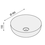 �������� ��������� AeT Italia Elite Round 495�495�155 ������ �������,������ ������� L601T0R0V0483