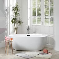 Ванна акриловая Aquanet DELIGHT 170х78х60 отдельностоящая, без гидромассажа, click-clack 208600