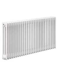 Радиатор Zehnder Charleston 3057 трехтрубчатый 28 секций, нижнее подключение 1/2", белый