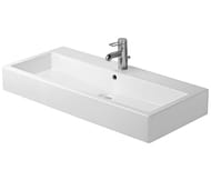 Умывальник DURAVIT VERO 1000х470х175 шлиф., 1 отверстие под смес., перелив 0454100027