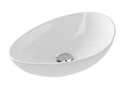 Раковина Cersanit MODUO 55 LEAF (565х365х150) на столешницу, белая 63571 — изображение 5