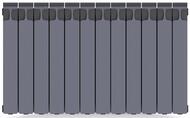 Радиатор биметаллический RIFAR Monolit 500 (577х960х100) 12 секций, 2292Вт, титан
