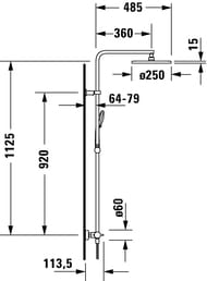 #  Duravit B.2   ,  250    B24280008010