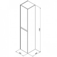 ����� Aquanet Nova Lite 35 242266 (350�346�1750) ����� ������