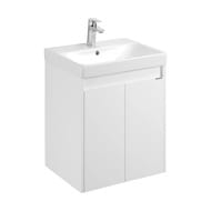 Тумба под раковину AQUATON Сканди Doors 55 1A278801SD010 480x427x591 напольная, белый — изображение 4