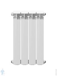 Уценка! Радиатор алюминиевый RIFAR Alum Eco 500 (565х324х90) 4 секции, 660 Вт, бок.подкл. белый - уценка. — изображение 3