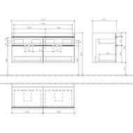 ����� ��� �������� Villeroy & Boch VENTICELLO A930 01 DH (1253�590�502) 4 �����, �����, ����� ����