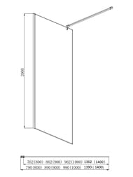 ������� ������ ������� AQ WIW 14020BL 1400�2000 ��� �������, ������ ����������/������� ������