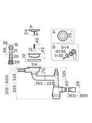 �������� ��� ����� Omoikiri WK-1CL-R-AB022 �������� ������ 4956615