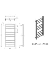 GROTA ECO CLASSIC  "" . 480900 300 . RAL9005  