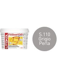 Затирка полиуретановая LITOKOL FILLGOOD EVO F.110 GRIGIO PERLA, 2 кг