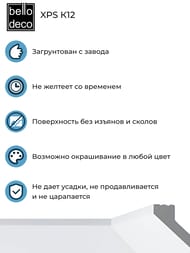 ������ ���������� Bello Deco XPS � 12 (60�40�2000) �����, 00-00104335 (��.)