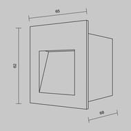 ���������� ��� ������� Maytoni Arca (����) O038-L3W, 3000� 3�� IP 65, �����